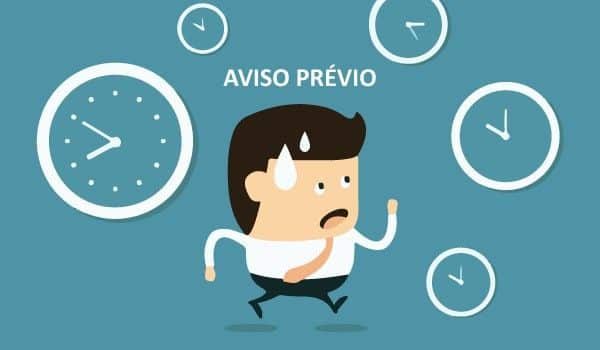 Quais os tipos de aviso prévio que existem?