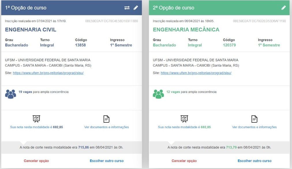 SISU: inscrições para segundo semestre abrem nesta terça-feira (03)