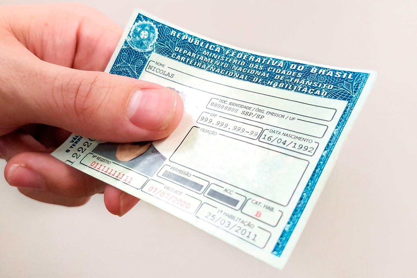 A partir de junho uma nova CNH será emitida. Veja as mudanças