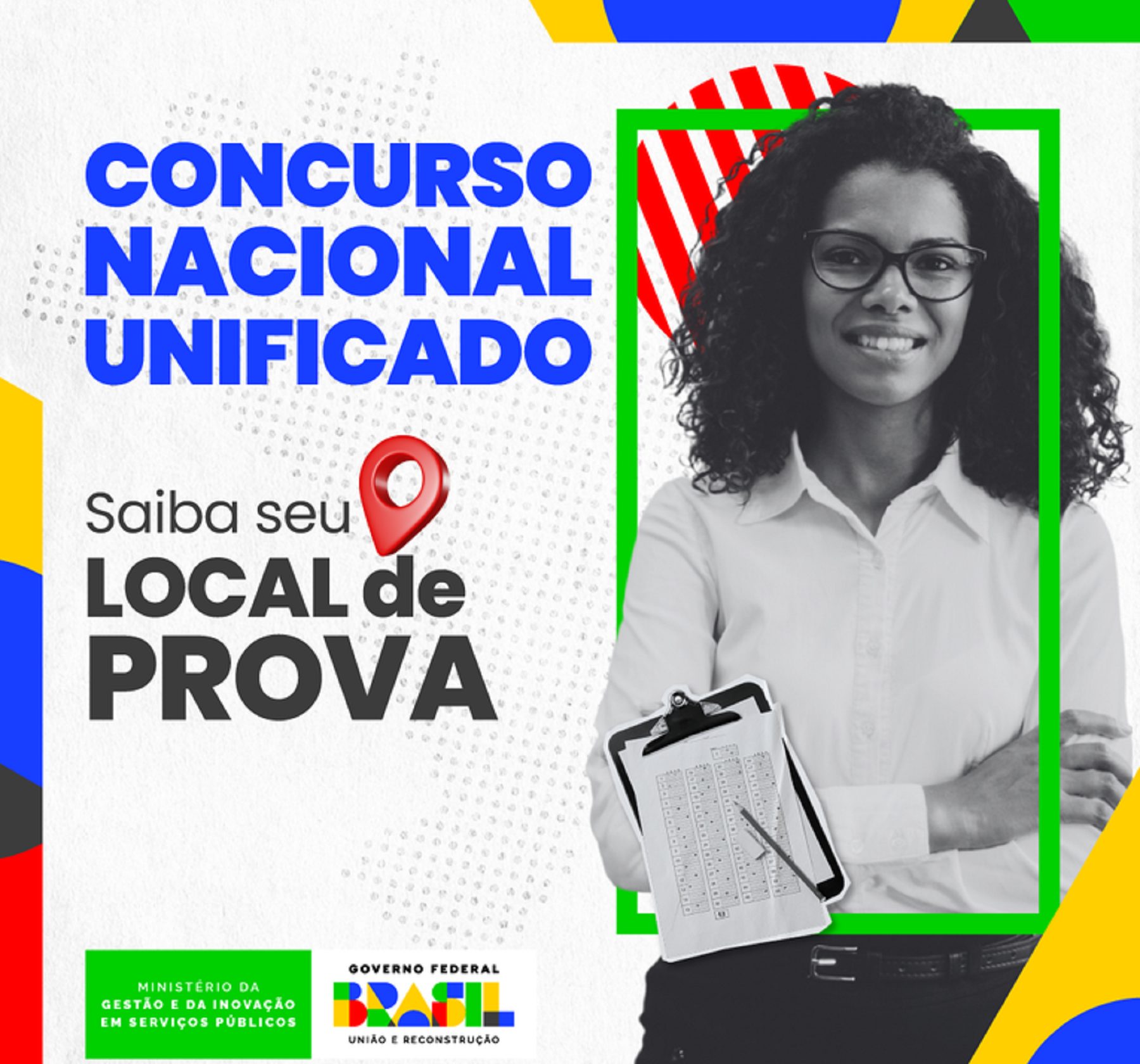 Concurso Público Nacional Unificado tem provas agendadas para o dia 5 de maio