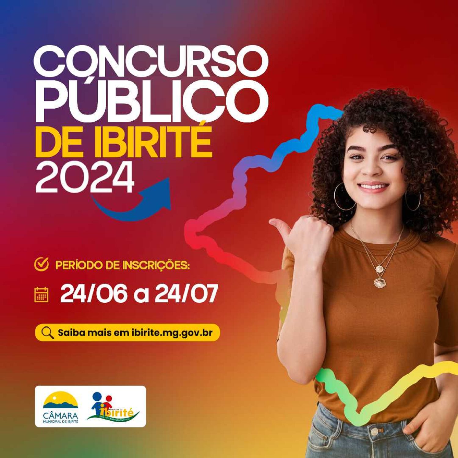 Prefeitura de Ibirité divulga o edital de concurso público