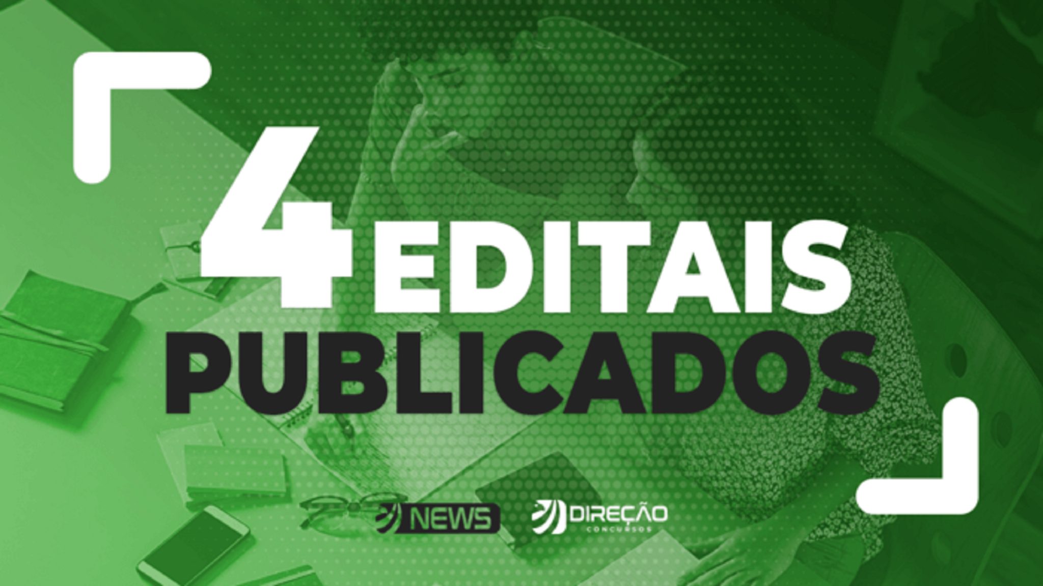 Quatro novos concursos públicos tem inscrições abertas