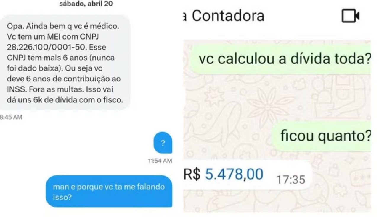 MEI esquecido: jovem descobre dívida de mais de R$ 5 mil