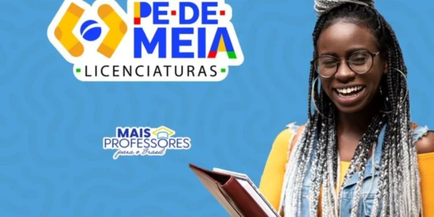 Programa Pé-de-Meia Licenciaturas abre inscrições. Confira!